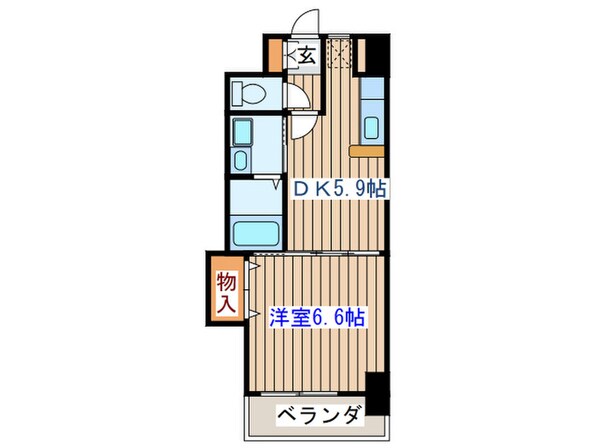 アネシス泉中央の物件間取画像